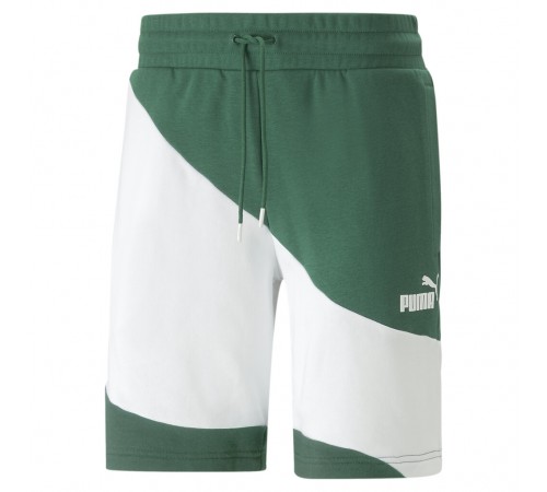 4sh PUMA 675175-37 POWER Cat Shorts Men - green/white